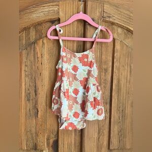 Kate Quinn floral summer romper 12-18 months
